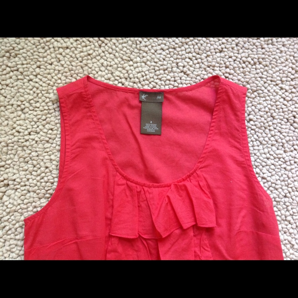 Anthropologie Fei Ruffle Top - Picture 2 of 2